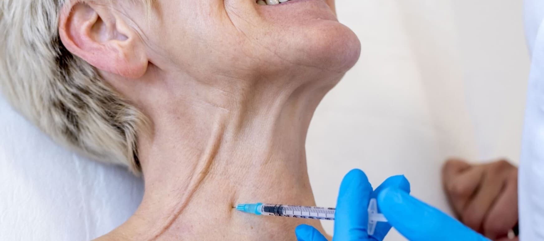 Neck Area treatment area